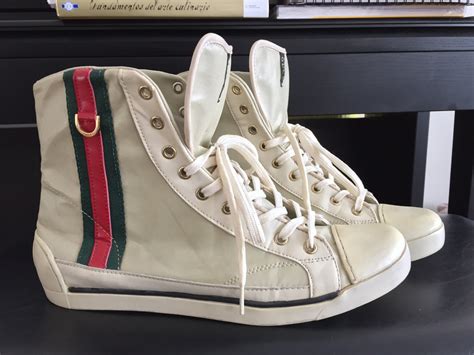 gucci love tennis shoes|vintage gucci tennis shoes.